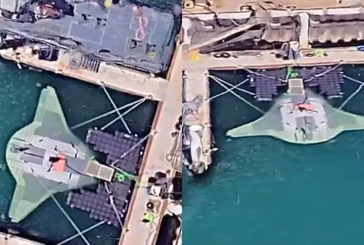 Dron Submarino Manta Ray