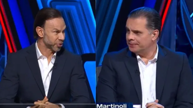 Zague y Martinoli en la mesa de Los Protagonistas