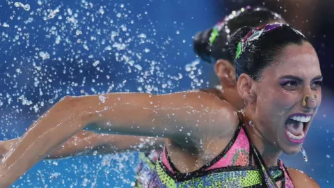 Así se despidió Nuria Diosdado de la natación artística