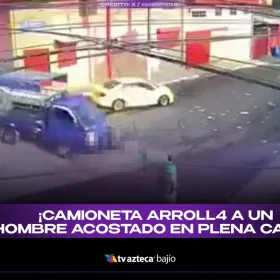 hombre atropellado por camioneta en Chinameca