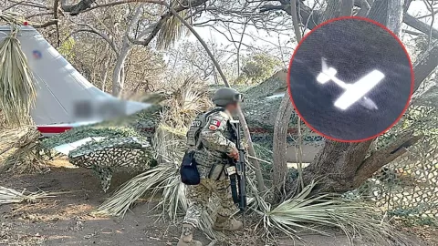 Fuerza Aérea intercepta narcoavioneta en Oaxaca con media tonelada de cocaína