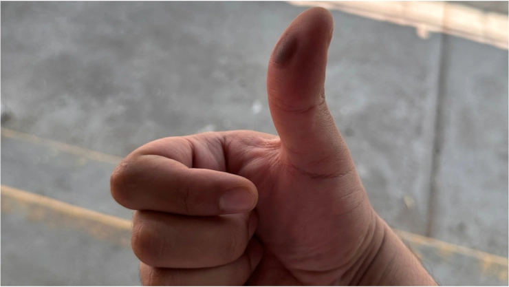 Así puedes quitar el olor a tinta de tu pulgar tras votar en las Elecciones 2024