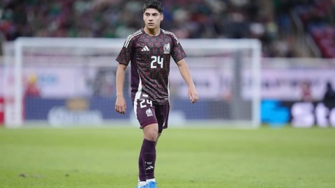 Obed Vargas en su debut con la Selecci&oacute;n de M&eacute;xico