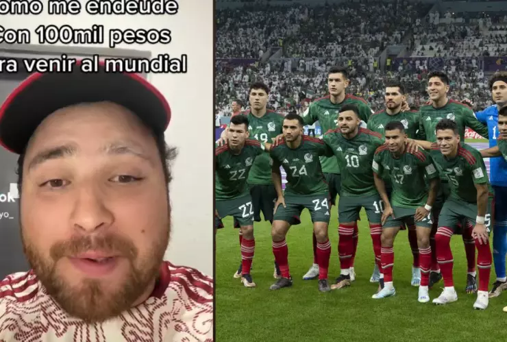 Influencer se endeuda para ir a Qatar 2022, vio perder a México
