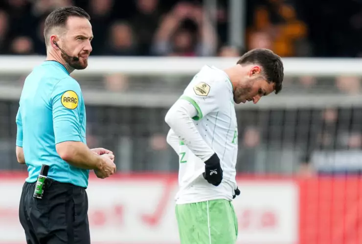 Santiago Giménez con el Feyenoord