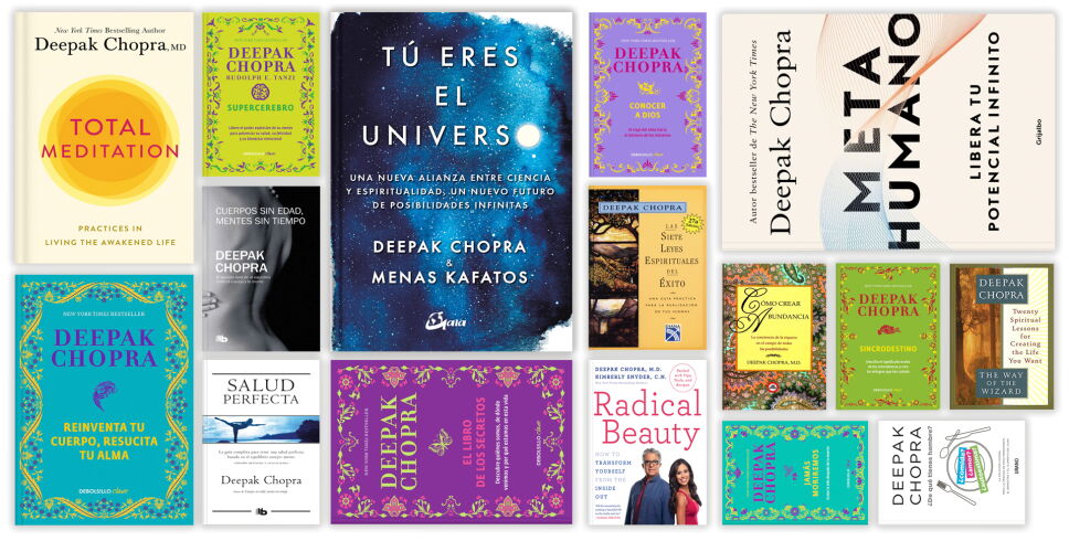 Los libros de Deepak Chopra
