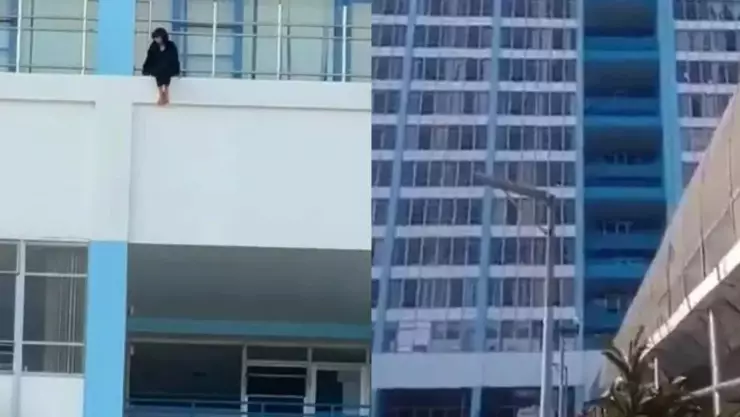 joven falleció tras caer desde el piso 14