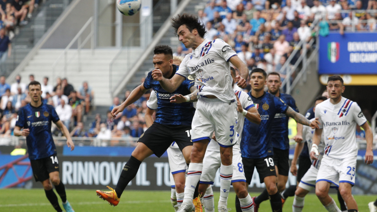 Inter ante Sampdoria