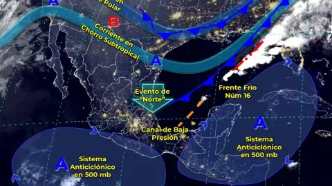 Clima 15 de diciembre: Probabilidad de chubascos en Quintana Roo