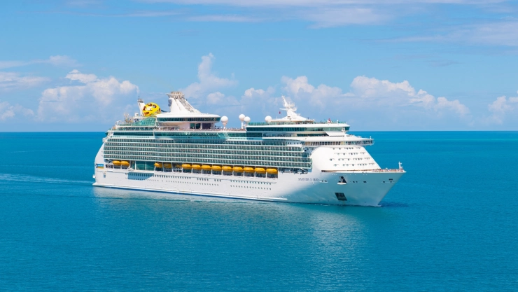 Un crucero en el mar de Estados Unidos