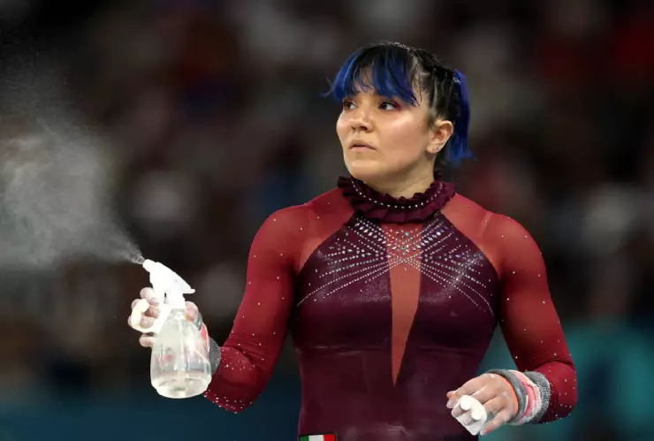 Alexa Moreno en París 2024 en la Gimnasia Artística Juegos Olímpicos