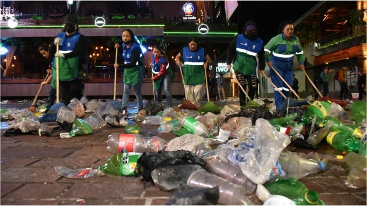 Feria de San Marcos 2024_ Recolectan más de 40 toneladas de basura diarias por la Feria