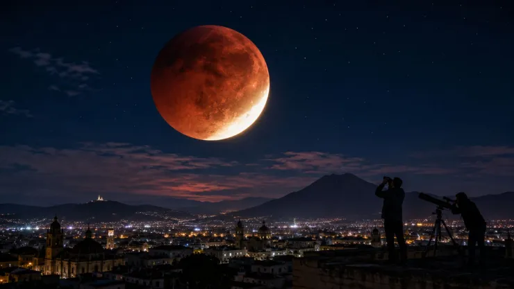 Luna de sangre 2026: ¿Cuándo será el eclipse lunar parcial de agosto y cómo verlo en México?