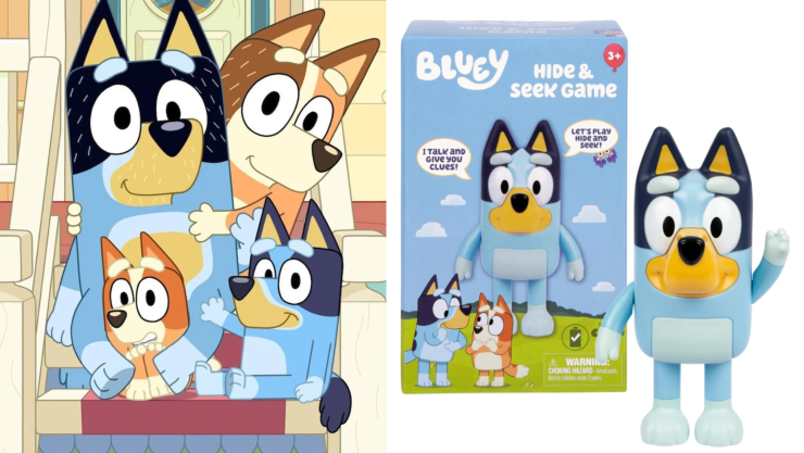 3 juguetes de Bluey que ayudan a desarrollar autoconfianza en los niños