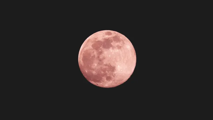 La Luna Rosa ocurriá el próximo 6 de abril y será la primera luna llena después del equinoccio de primavera
