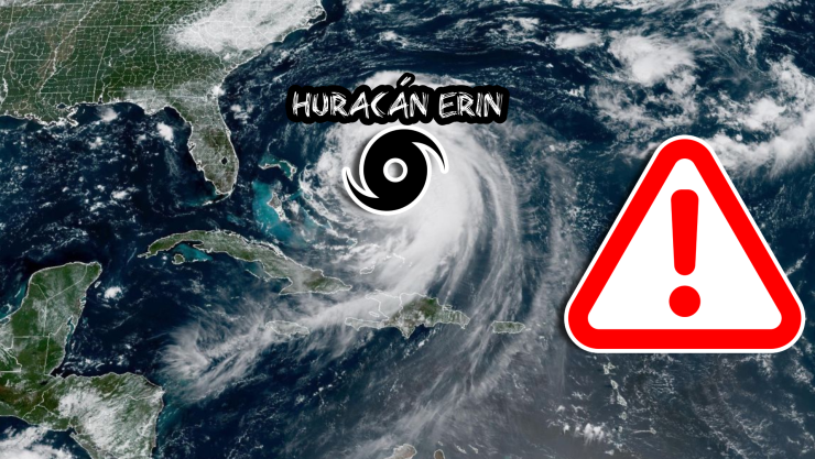 Huracán Erin se fortalece en el Atlántico; Su trayectoria apunta a Estados Unidos; esta es su ubicación HOY 19 de agosto.jpg