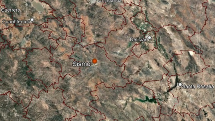 Sismo en Satevó