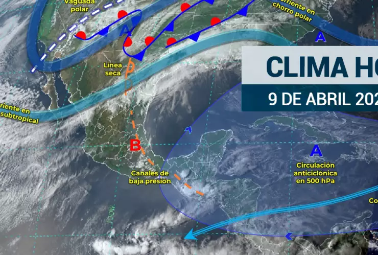 Clima en México hoy 