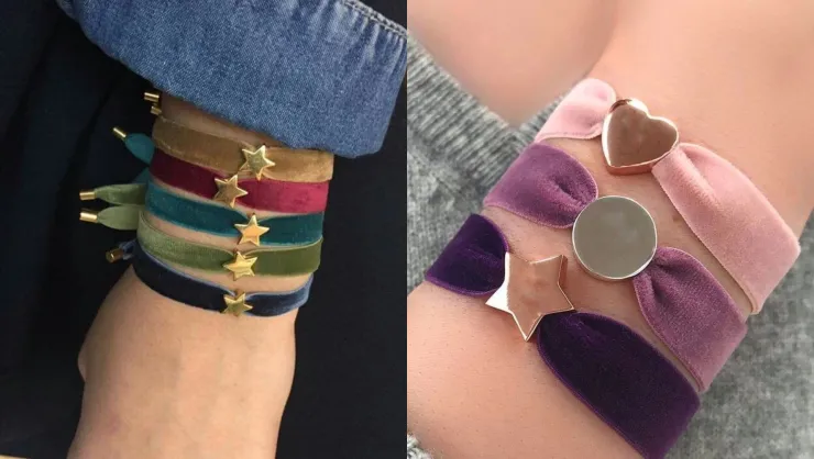 pulseras de tela