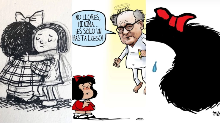 Caricaturas de Mafalda para Quino