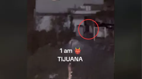 Captan a un diablo en Tijuana