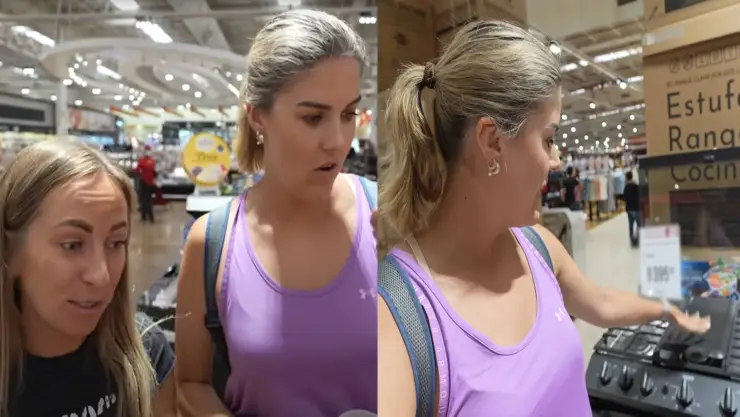 ¡IMPACTADOS! Turistas rusos visitan un supermercado en México y terminan en “shock”; fue su primera vez