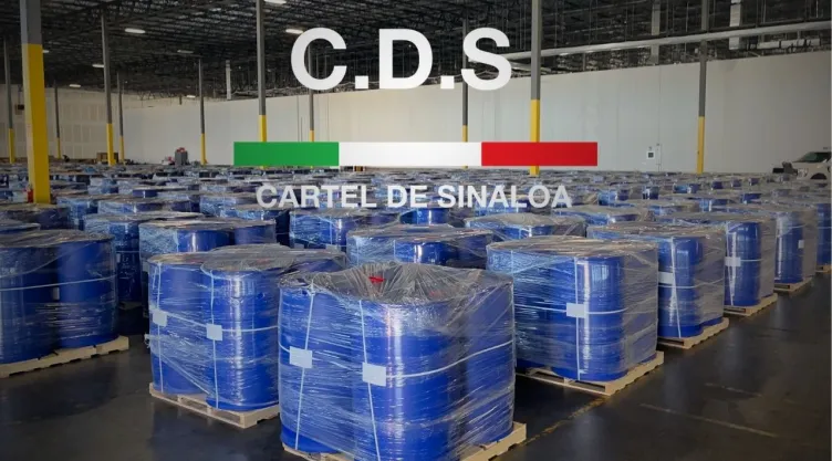 Operación Hydra: EU intercepta 316 toneladas de precursores para metanfetamina del Cártel de Sinaloa