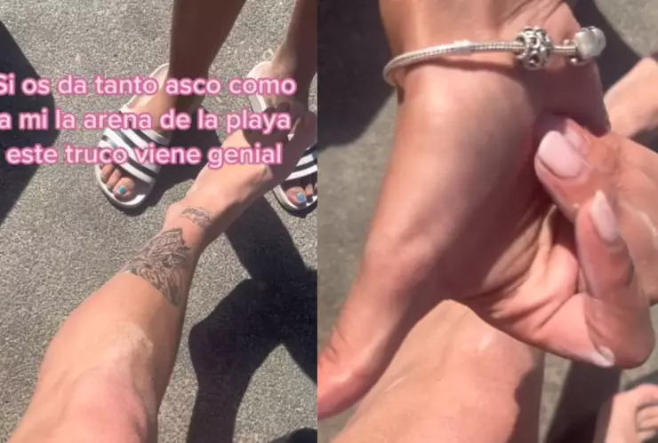 Video Cómo quitarte la arena de la playa sin usar agua