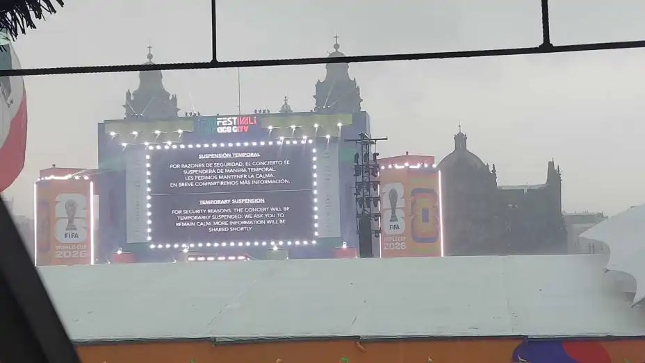 Se suspende la transmisión en FanFest