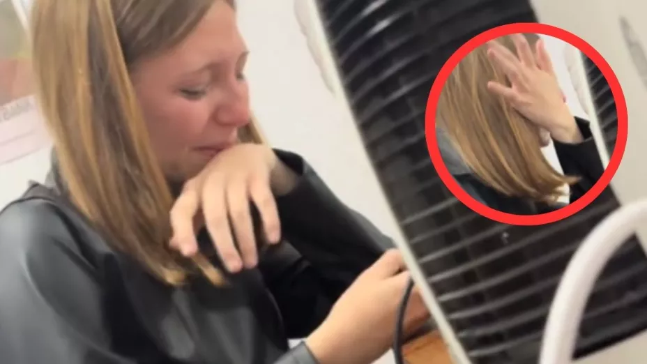 Video viral muestra a joven llorando tras ser descubierta infiel