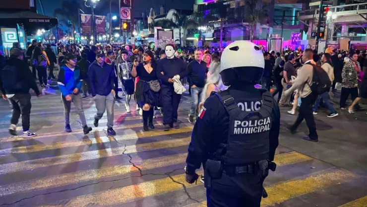 Saldo blanco en los festejos de Halloween en Tijuana