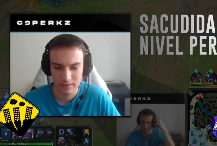 Perkz experimentó un terremoto mientras transmitía