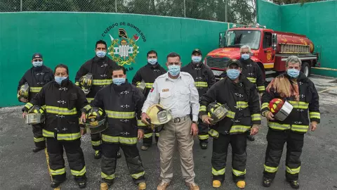 Conoce al H. Cuerpo de Bomberos de la UNAM, un equipo de valentía y valor 