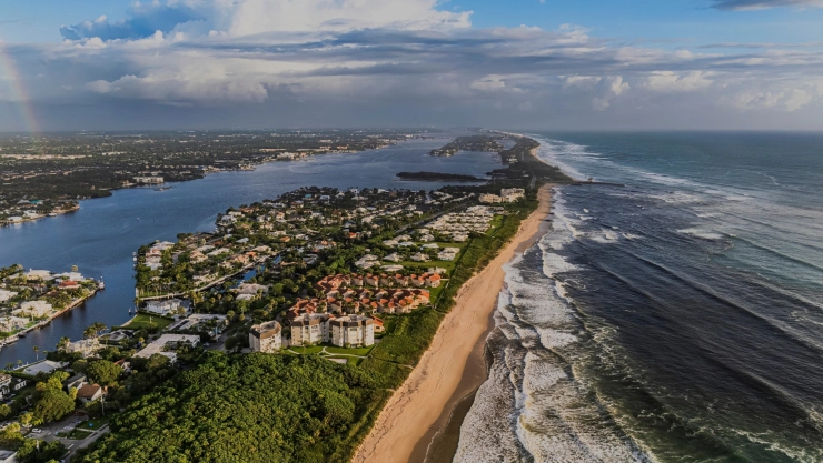 Vista aérea de Florida