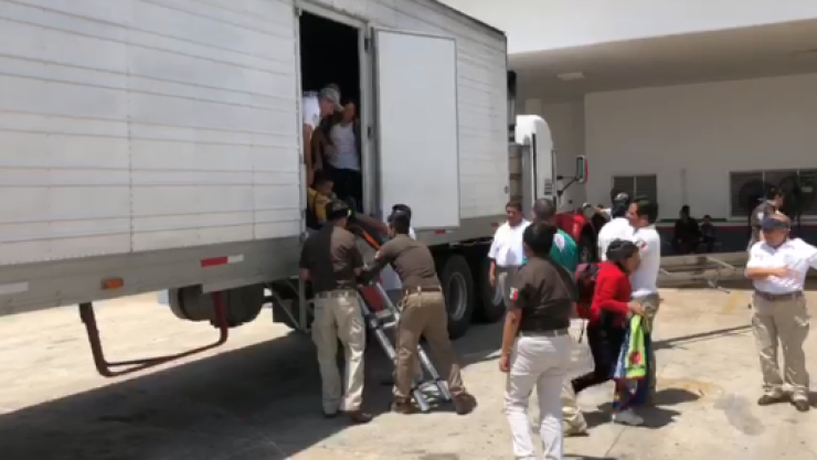 Rescate migrantes Veracruz