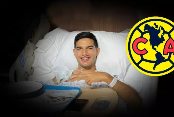 Jesús López lesionado con el América 