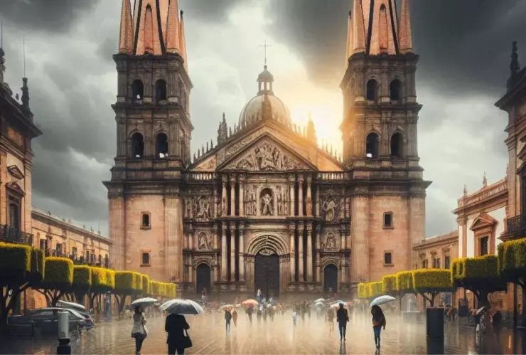 ¡Granizo, rayos y fuerte lluvia HOY! A esta hora se pronostica una intensa tormenta en Guadalajara y el Área Metropolitana