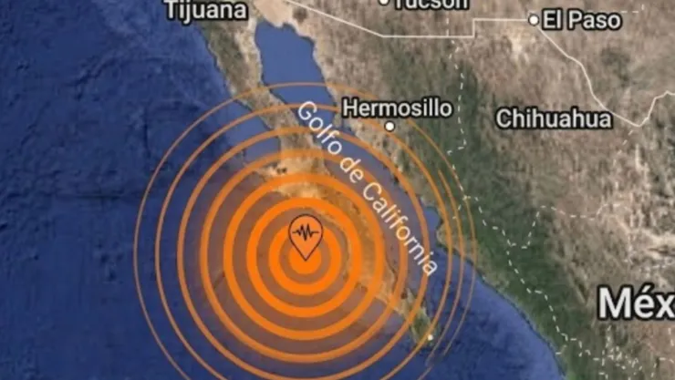 Sismo en Los Cabo, Baja California Sur