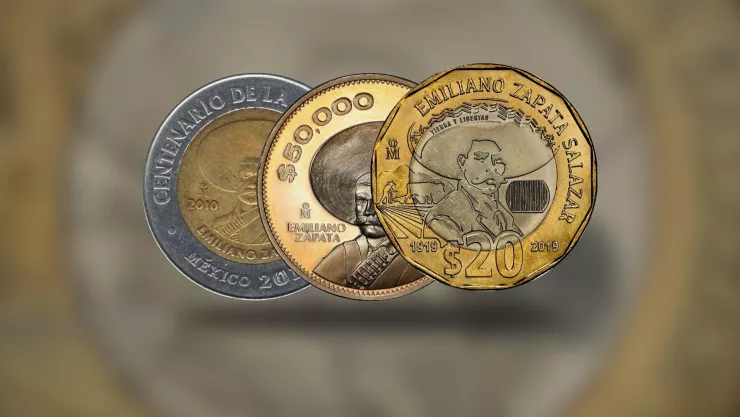Pagan 8,000,000 por moneda del Centenario de la muerte de Emiliano Zapata.jpg