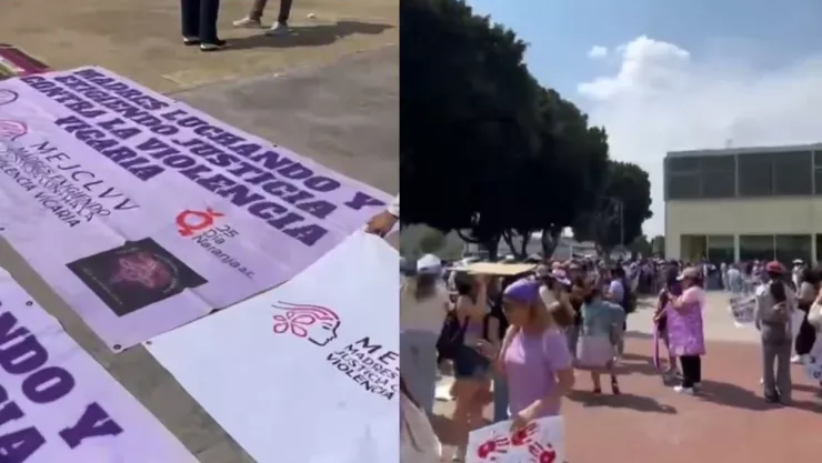 manifestación mercado sabores