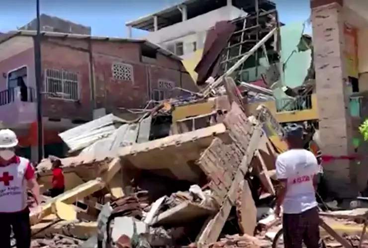 Videos del sismo en Ecuador hoy