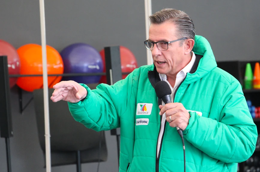 Jorge Garralda platicó con todo el equipo para que todo salga bien en este Juguetón Azteca. ¡Te esperamos!