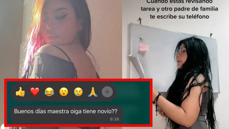 Maestra exhibe mensajes que le mandan papás de estudiantes