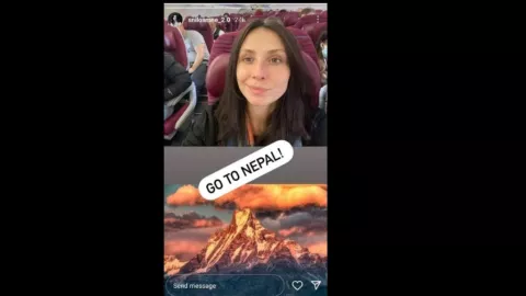 Bloger de nepal que murió en avión