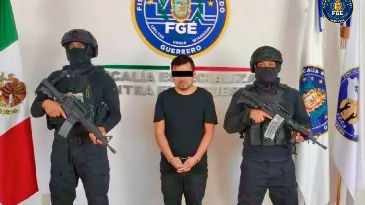 Detienen a extorsionador de comerciantes en Taxco, Guerrero