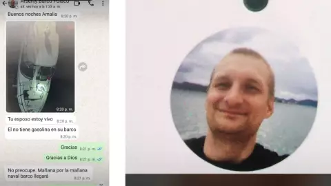 “Tu esposo está vivo": Así fue como capitán polaco aviso a familiares de los cozumeleños extraviados en altamar