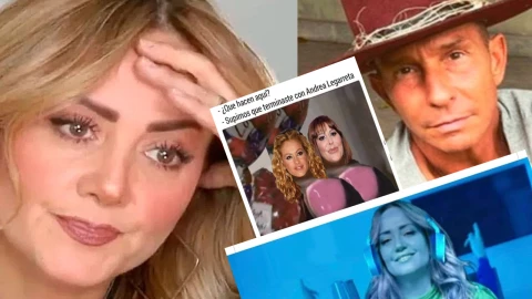 Andrea Legarreta y Erik Rubin