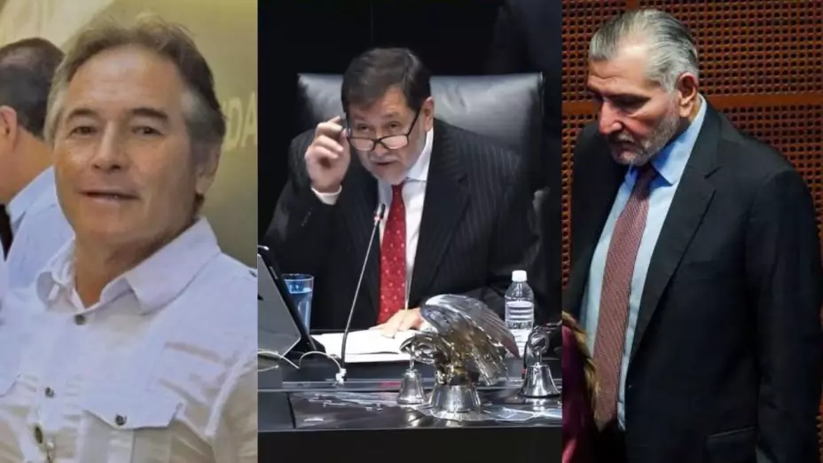 Adán Augusto Hernández y Hernán Bermúdez Requena.