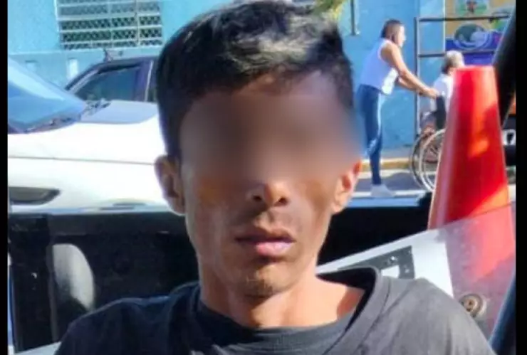 Hombre que agredió a elementos de seguridad ya fue detenido.