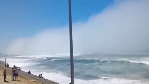 Niebla en Playas de Tijuana